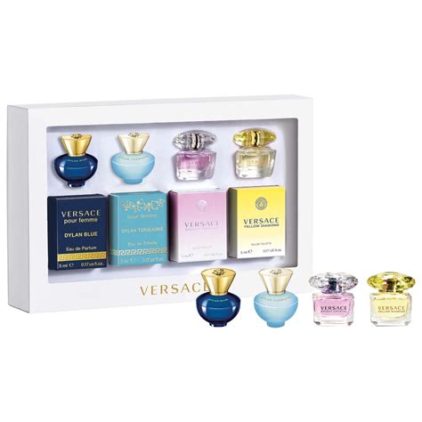 macy's mini perfume versace|Versace mini 5ml set.